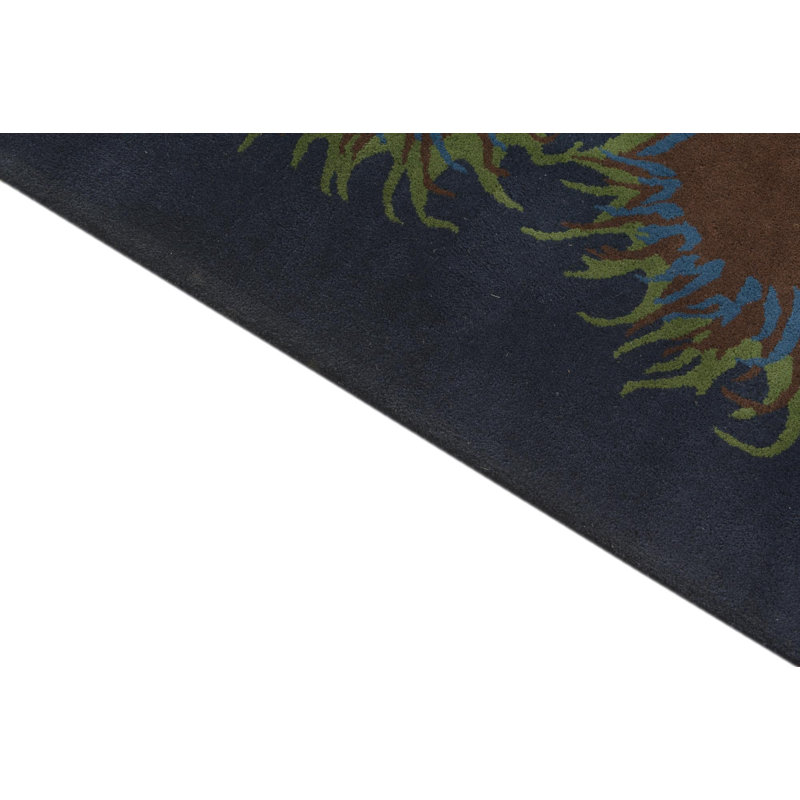 Tapis bleu marine rectangulaire 7 pi Pineland