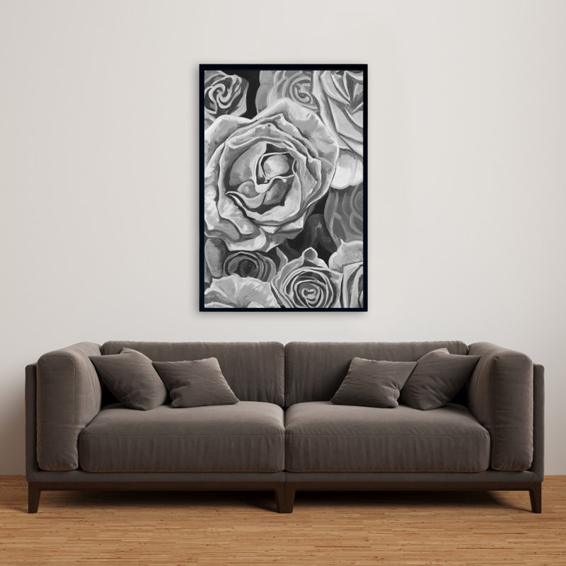 " Grayscale Roses "