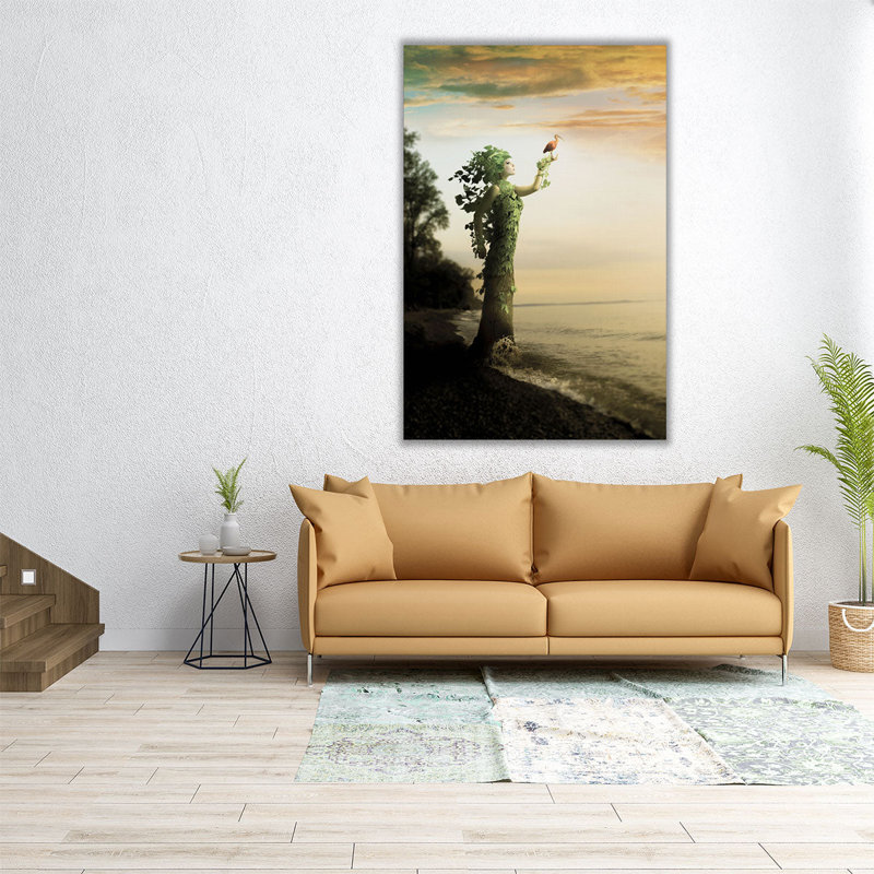 «Where the Trees Stand», reproduction d'art sur toile, H 24 po x l 16 po