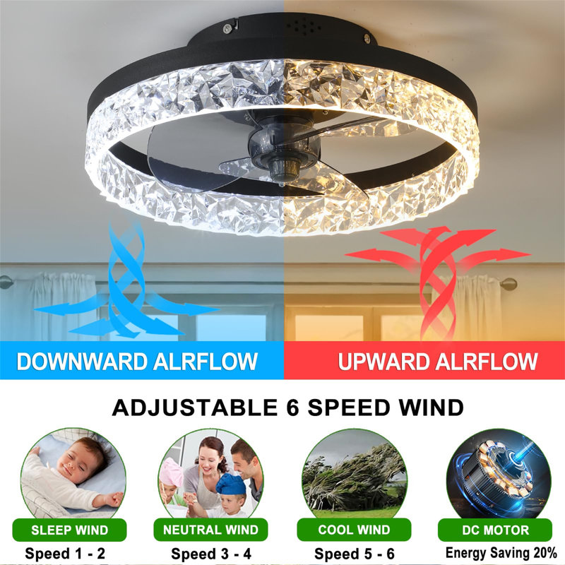 Ceiling Fan with LED Lights