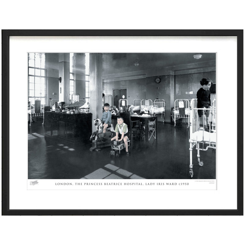 'London, the Princess Beatrice Hospital, Lady Iris Ward C1950' by Francis Frith - Picture Frame Photograph Print on Paper