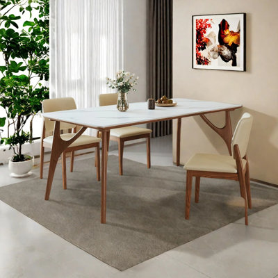 Simple modern dining table