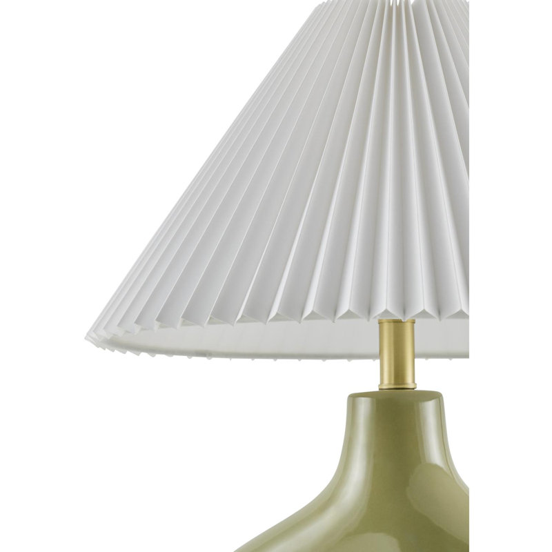 Lampe de table Tandria, Vert