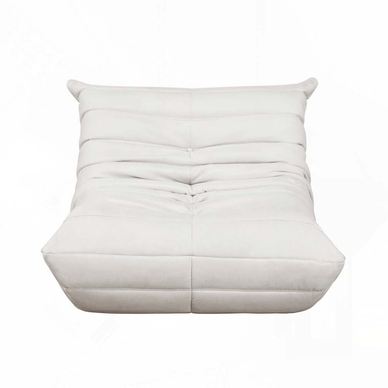 Fauteuil confortable en microfibre, Beige