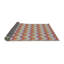 Tapis rouge/gris à motifs-714328157
