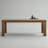 Mid Century Modern Solid Wood Dining Table For 4-6 People-1744774096