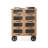 Mid-Century Modern Walnut Solid Wood Sideboard