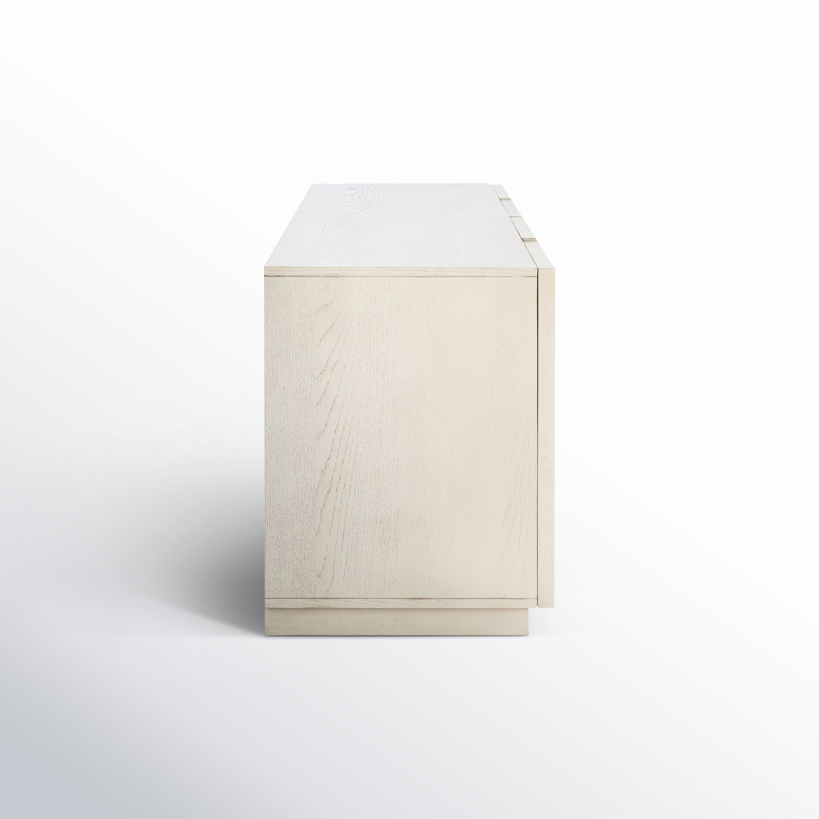 Hudson 58" TV Stand, White Wash