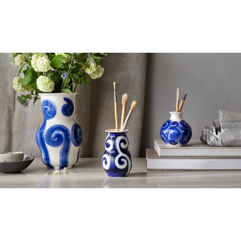 Tulle Earthenware Table Vase