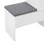 Banc de rangement moderne avec portes arquées-1310011220
