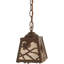 Rustic Lodge 1 - Light Pendant-16183371-16183373