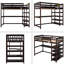 Lit mezzanine simple pour enfant Gorgias-1607869982