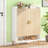 7-Tier Shoe Storage Cabinet with Doors