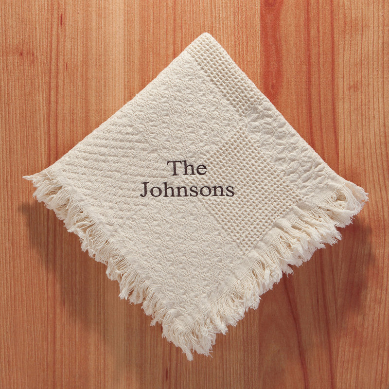 Plain Weave / Muslin Throw Blanket