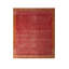 Distressed Homage Hand Knotted Wool Geometric Area Rug-498829628