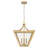 Parnell Rubbed Brass 3 Light Chandelier-123223133