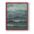 Red Single Picture Framed