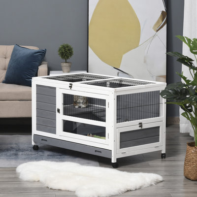 Cage à lapin avec rampe Barkeley
