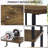 Wood Cabinet Shelving Rack