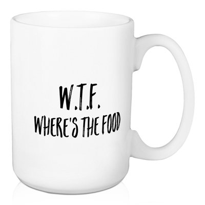 Tasse à café où se trouve la nourriture Natalee