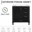 Bathroom Vanity Storage Cabinet With Sink Combo Set-986741702