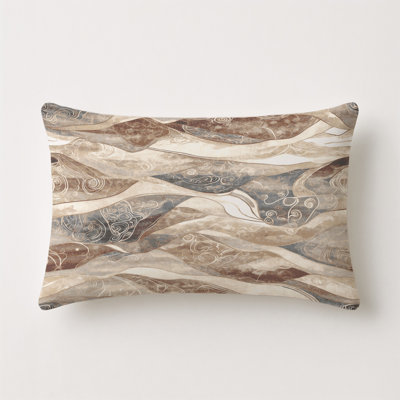 Hazy Mirage Indoor And Outdoor Throw Pillow