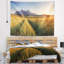 Tapisserie paysage paysage champs de blé-28486210