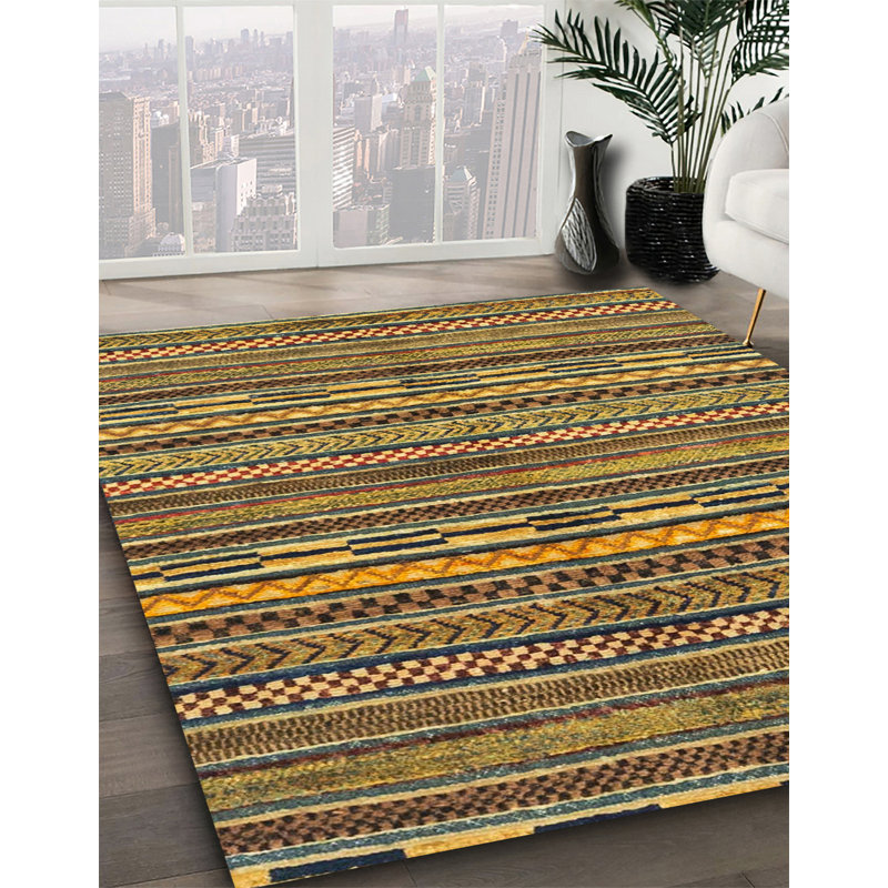 Abstract Indoor Rug, Rectangle 4' x 6'