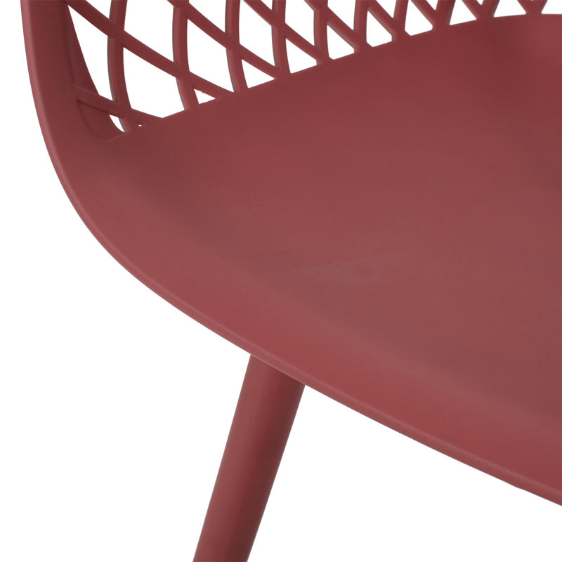 Chaise coquelicot, Rouge