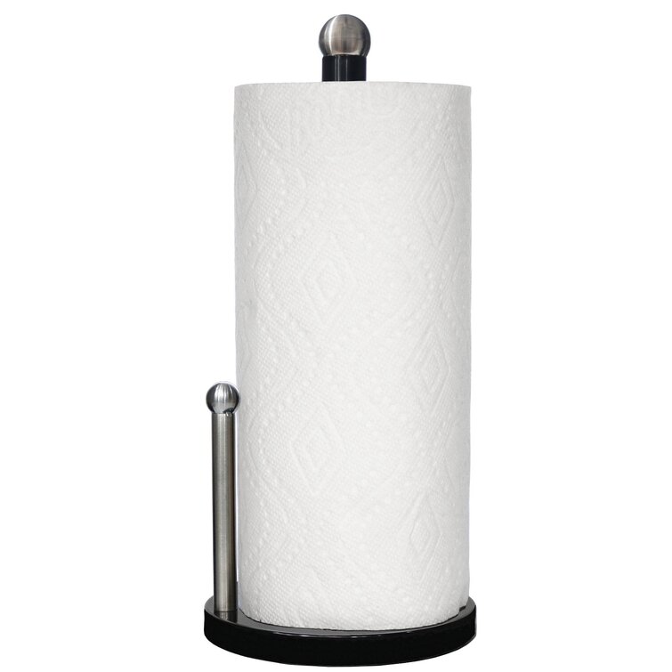 Spectrum Contempo Over-the-Cabinet Vertical Paper Towel Holder