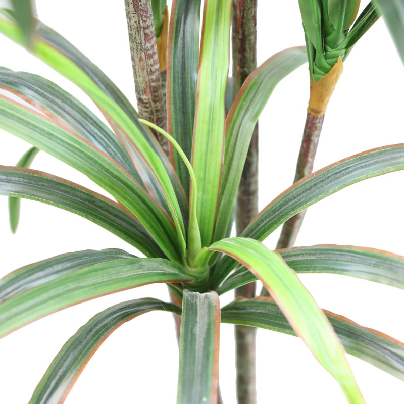 Doublure de pot en yucca artificiel, H 64 po x l 30 po x P 24 po