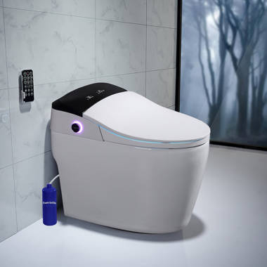 QuantumOne™ 1.0 Elongated Rear-Outlet Wall-Mount Toilet Combination