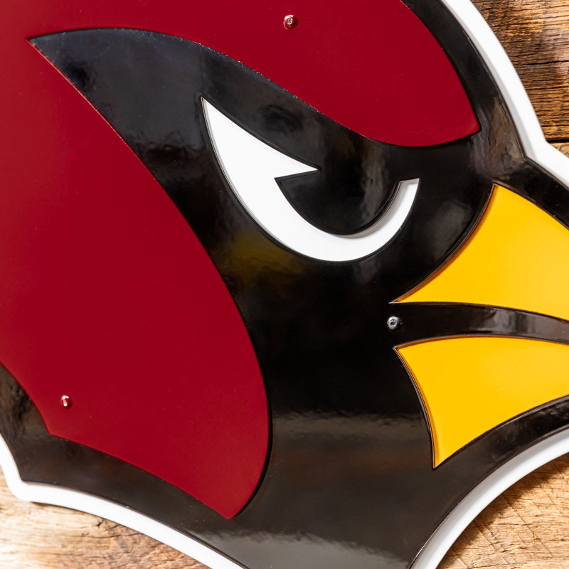 Arizona Cardinals Layered Metal, art mural