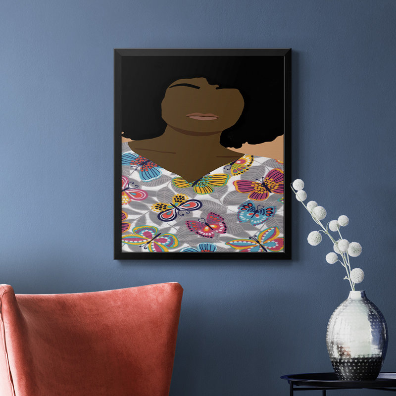 Care Giver I, toile encadrée de qualité supérieure - prête à être accrochée, Noir, H 20 po x l 16 po