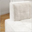 Canapé modulaire en sherpa, configurations personnalisables pour le salon, la chambre à coucher, le bureau et les petits espaces, beige