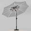 Aissa 3m Traditional Parasol with LED Light-1868961364