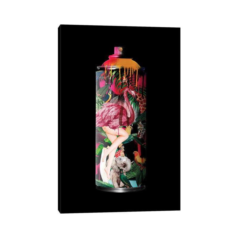 Memento Mori Spray by Danilo De Alexandria - Wrapped Canvas Print, 66.04 cm H x 45.72 cm W x 1.91 cm D