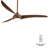 65" 3 - Blade LED Propeller Ceiling Fan with Remote Control and Light Kit Included-58830351