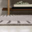 Tapis intérieur / extérieur gris foncé / crème Donatienne Curve-40446932