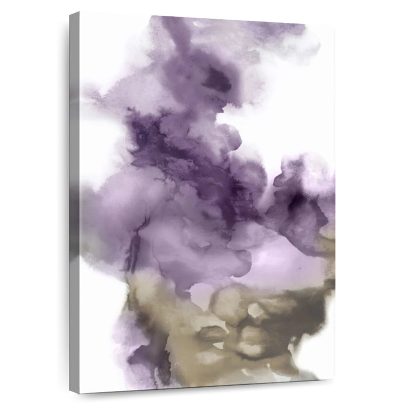 Avery Derive In Amethyst I, 51" H x 34" W