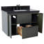 Ensemble de meuble-lavabo simple mural 37 "37"-27873503