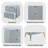Gray High Gloss Finish Nightstand-1404556839
