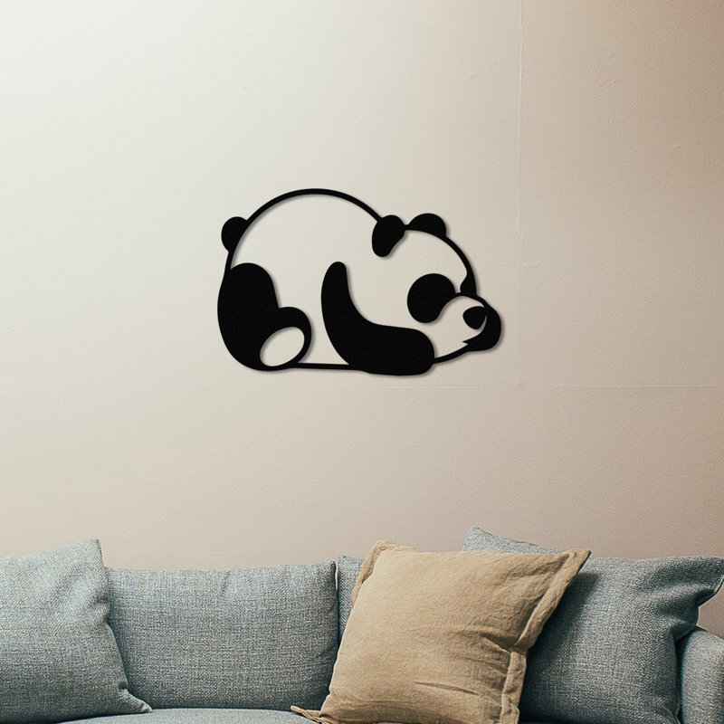 Élégant accessoire mural décoratif en métal, noir, 13,8 po x 19,7 po | 100% métal durable, épaisseur: 0,05 pouce | Parfait pour la décoration intérieure et les pièces décoratives uniques, design moderne et élégant