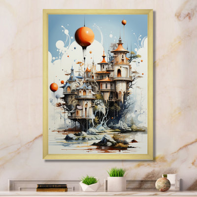 Madaih surréalisme ville rêve vol imaginaire I