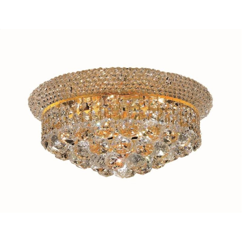 Mckie Flush Mount, Gold