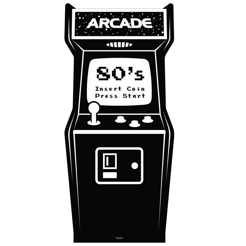 Arcade Cardboard Standup