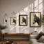 Donkey Study Boho - Framed Print-2064978858-2064978862