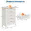 77 cm W Chest of Drawers