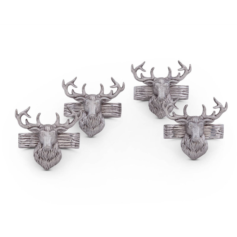 Anneau de serviette elk head Forest