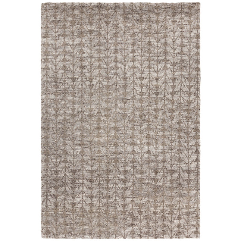 Selene Hand-Knotted Contemporary Rug, Rectangle 5' x 7'6"